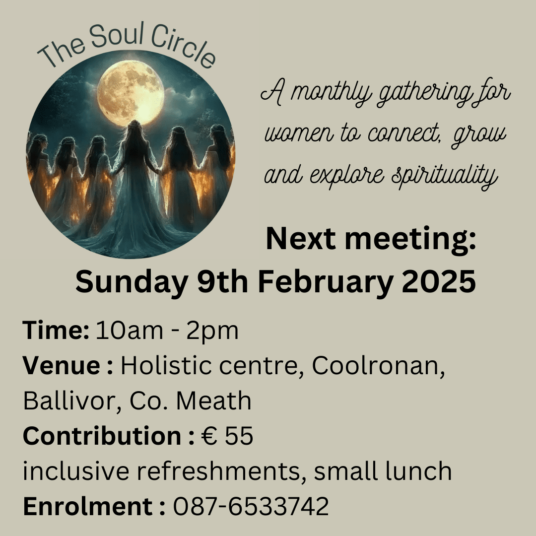 Soul Circle gathering announcement February 2025